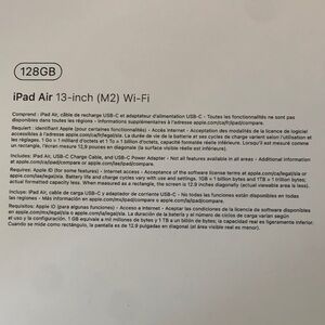 Apple iPad Air 13-inch (M2) Wi‑Fi — White